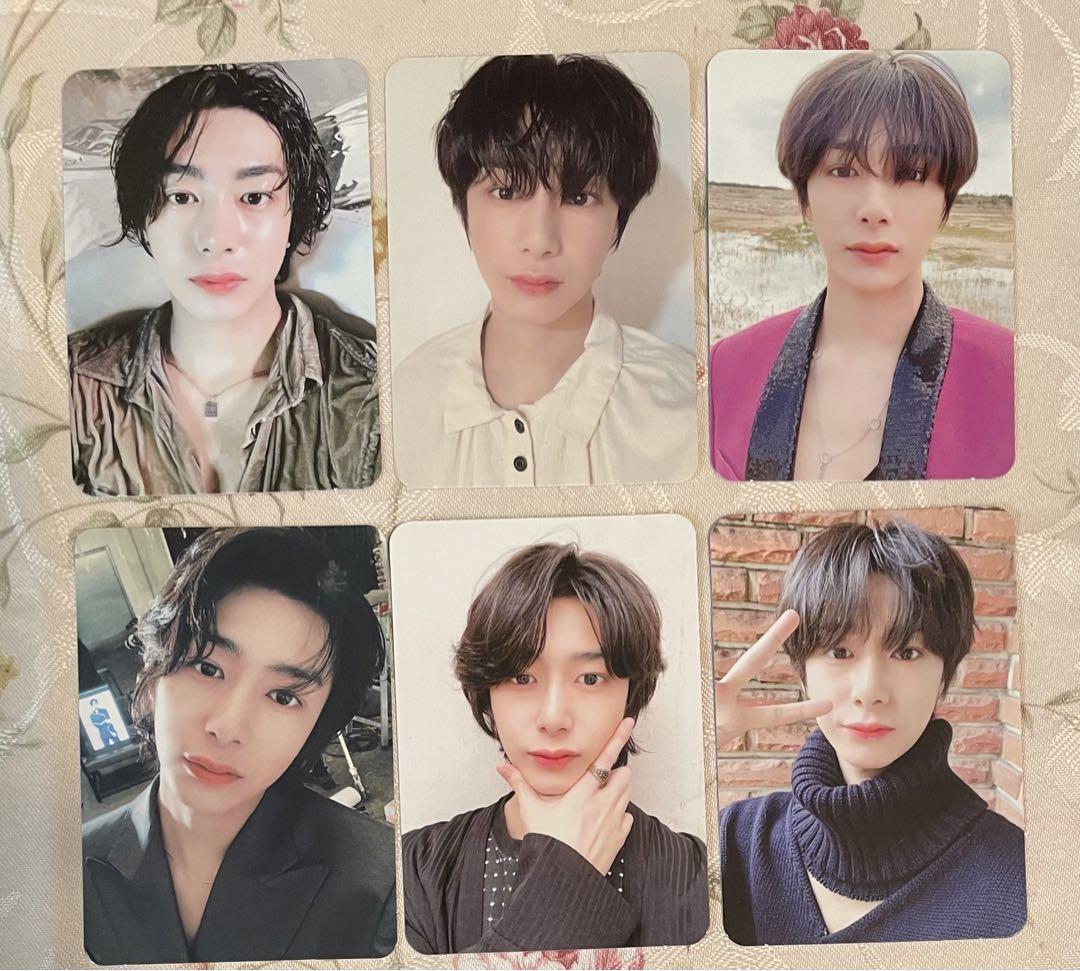 

[USED] monsta x Hyungwon trading cards set of 6 FOLLOW