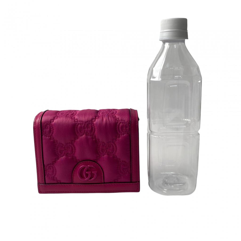 Used GUCCIShoulder Bag pink Nylon/leather Women