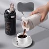High Appearance Level Stainless Steel Coffee Cup Double Drink Large Capacity Water Cup Student Thermos Cup Business Office Handy Cup