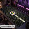 Custom Text Big Mousepad, Extended Desk Pad For Laptop Work GameFenerbahçe FC