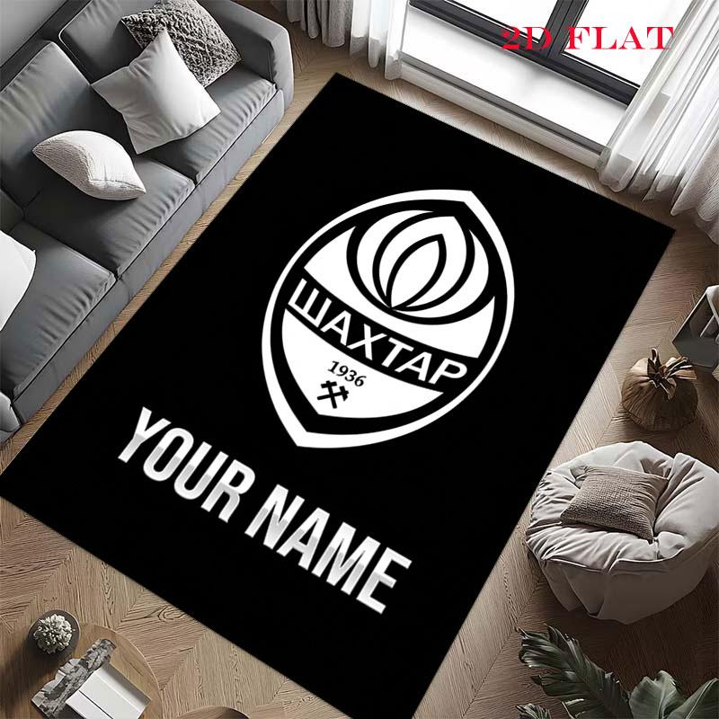 Custom Fc Shakhtar Donetsk Carpet Rug for Living Room Bedroom Home Sofa Decoration,Kids play Nonslip Floor Mat