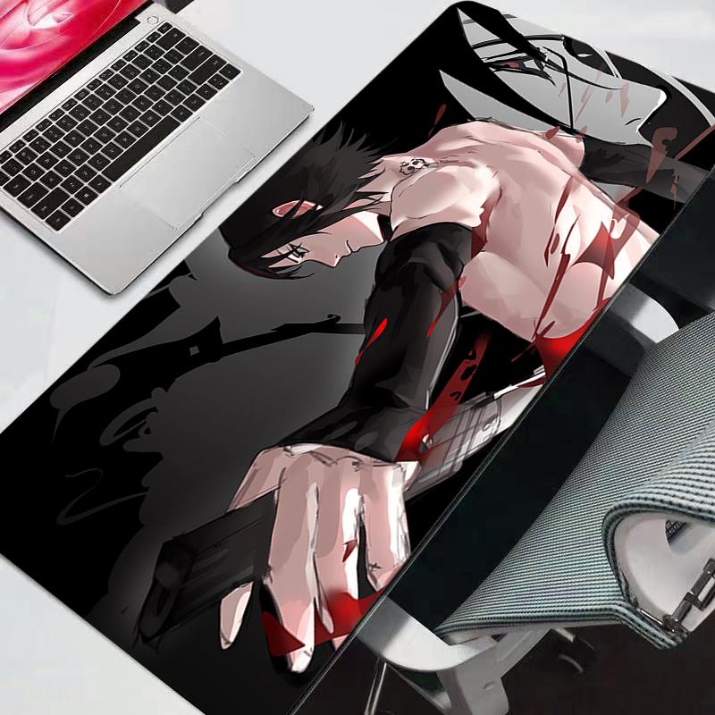 Gaming Mouse Pad Large Naruto Computer Mousepad Desk Mat PC Anime Carpet Keyboard Gamer Accessories Table durable anime