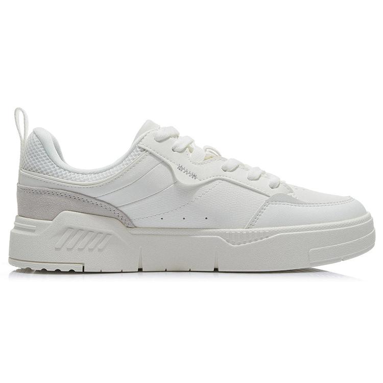 New LiNing Essence ACE Anti Slip Wear Resistant Low Top Skateboard Shoes Snow White AGCR235-1