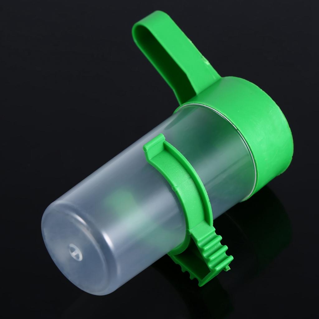 4pcs Pet Drinker Food Feeder Waterer Clip For Cage Bird Parrot Cockatiel Budgie