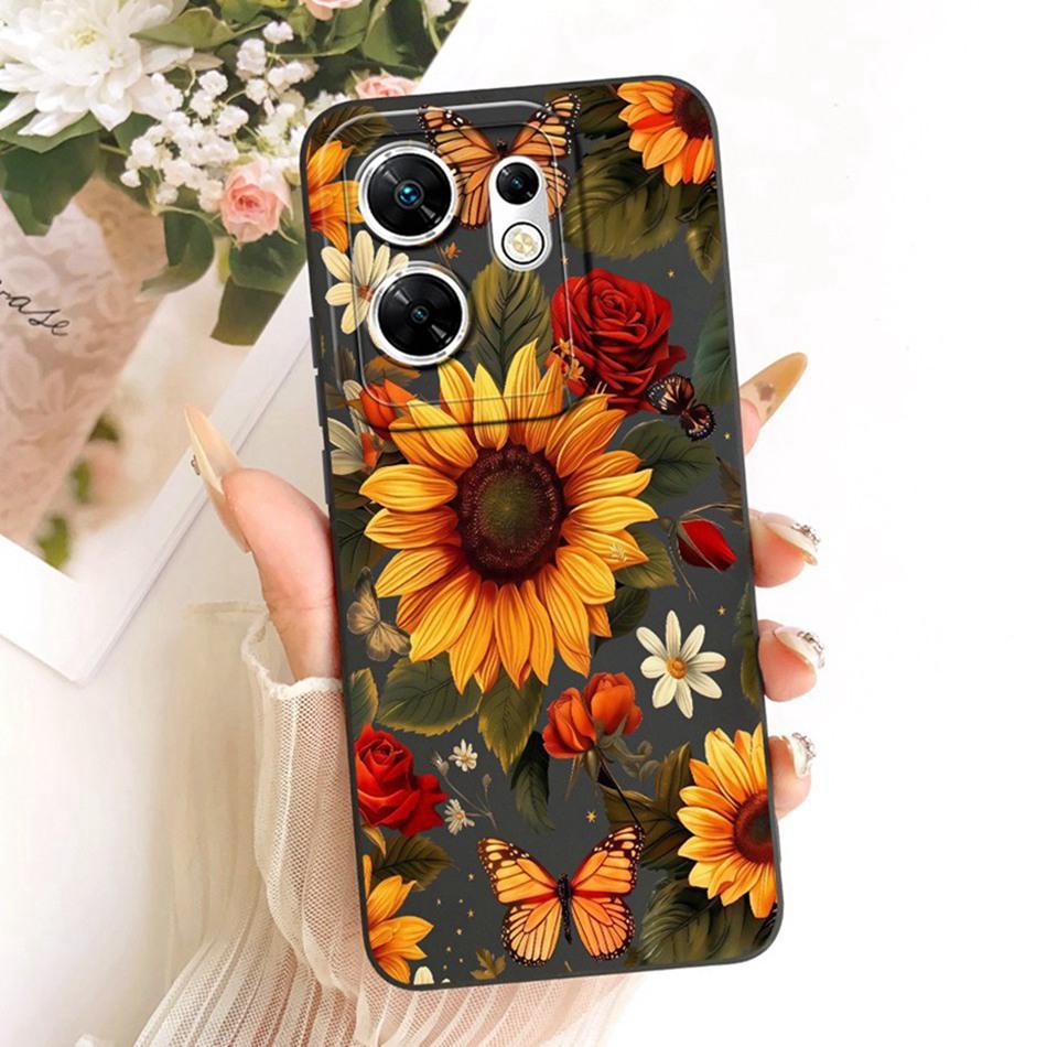 For Infinix Zero 30 4G 5G X6731 X6731B Fashion Dusk Beach Painting Phone Case For Infinix Zero30 Soft Silicone Covers Bumpers