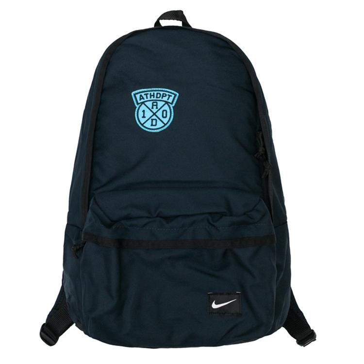

Nike Fashionable Simple Practical Casual Sports Polyester Backpack Unisex Backpacks Navy-Blue BA4302-472 Navy Blue