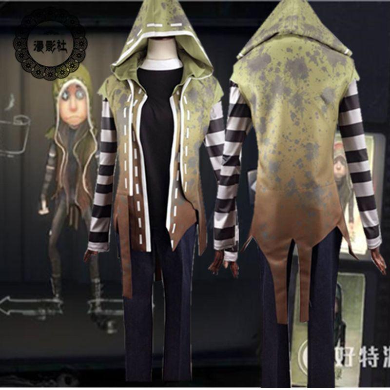 

Identity V Cosplay Costume Mercenary Cosplay Outfit Original Skin Mercenary Clothing Mercenary Clothes Do Not Include Pants Boys L