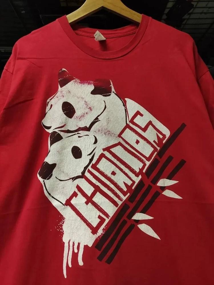 

Chiodos Emo Post Hardcore Band short sleeve classic red color shirt S5XL Unisex T-Shirt S