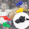 Profesionální rozhodcovská píšťalka pro basketbal a fotbal Bezjádrová, Materiál PVC, 4,8 cm x 2,2 cm
