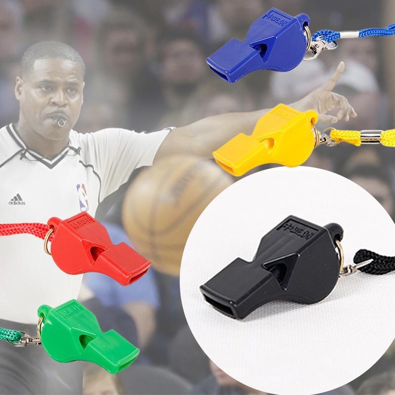 Lanyard Pvc Referee Whistle Football Outdoor Portable Sports Supply Competitive