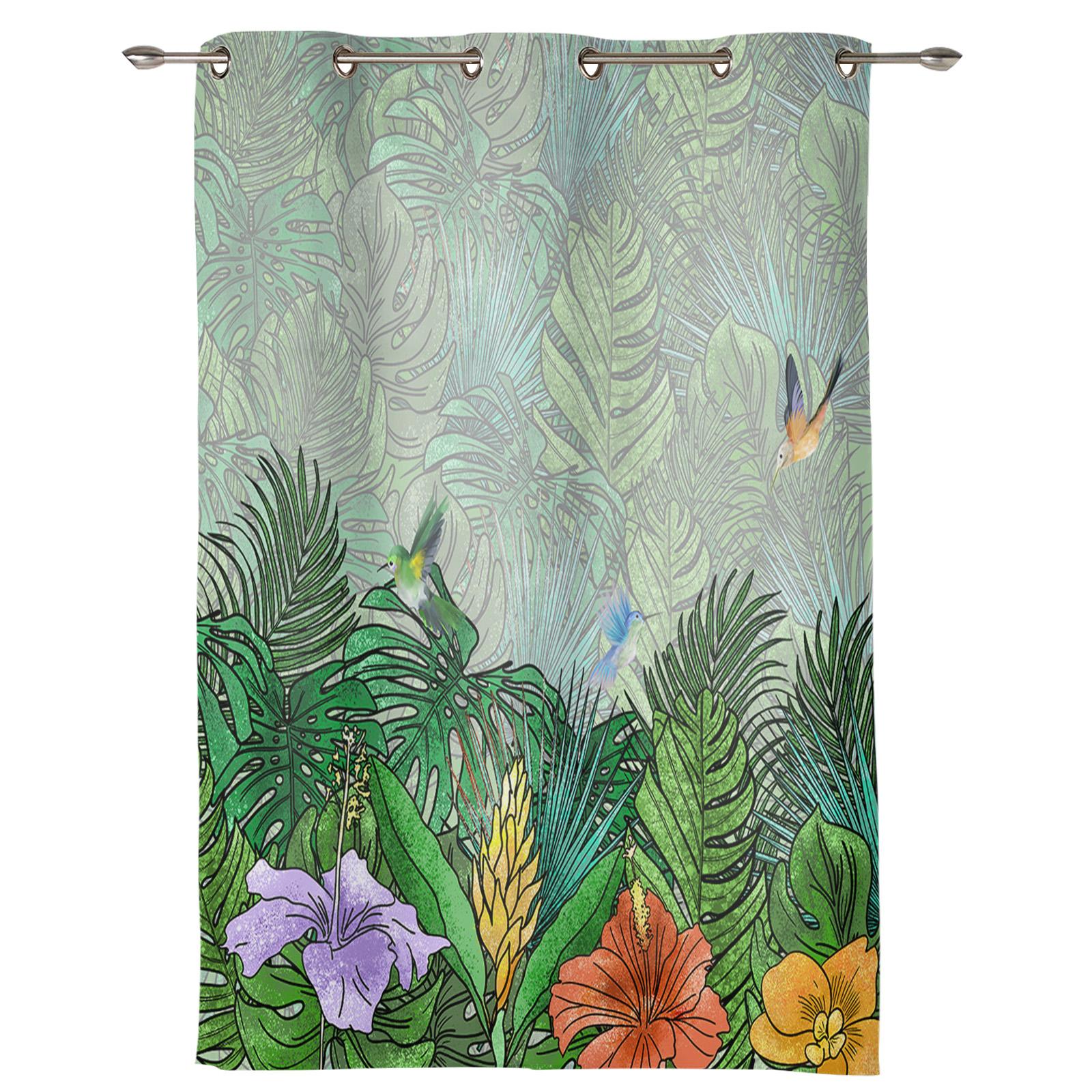 

Спальня Кухня Роскошные Шторы Фрукты Лимон Цветы Оконные Шторы Предметы Украшения Гостиной Шторы для Гостиной 135W x 60H(cm)