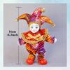 Maxyoung Cute Italian Porcelain Toy Clown Doll Birthday Gift 7"
