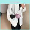 Chic Pu Leather Mini Shoulder Bag With Chains For Boys And Girls