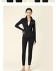Women's Slim Fit Stand Collar Zipper Cardigan Jacket for Autumn Yoga