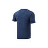 Li Ning Reflective Quick-Dry Running Crew Neck Short Sleeve T-Shirt Men Tops Blue ATSR073-4