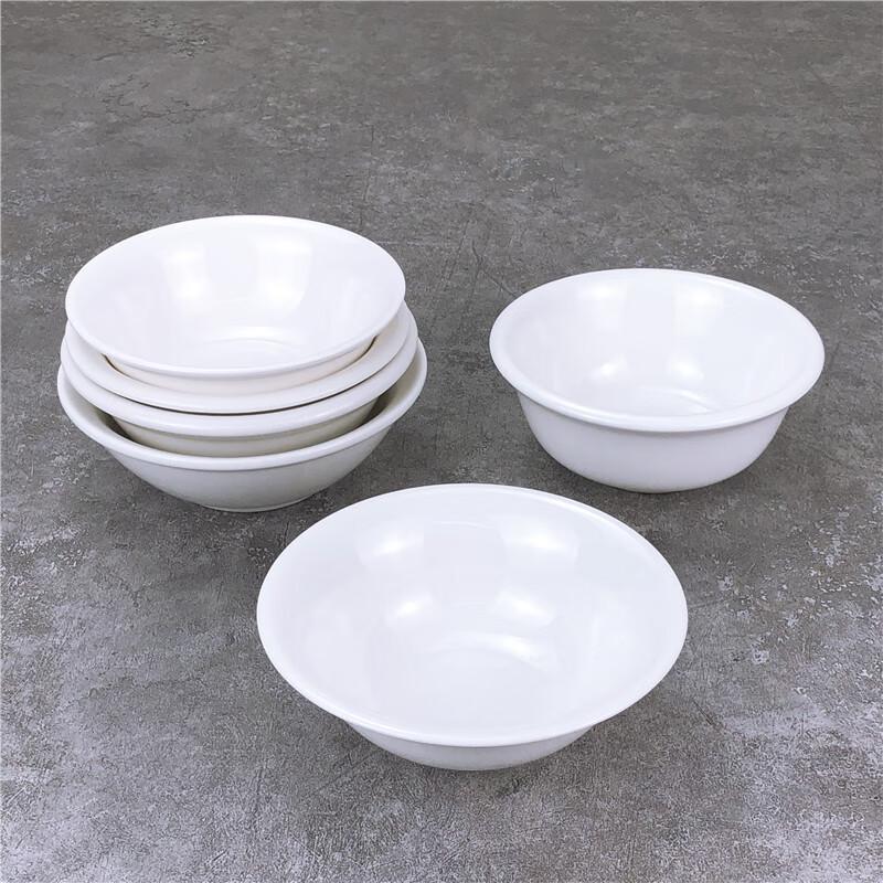 Pure White Ceramic Rice & Soup Bowl