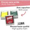 Pigment Ink Pad Kit - Aladine - 10 Colors - 3.5 X 3.5 Cm - Mixed - Adult