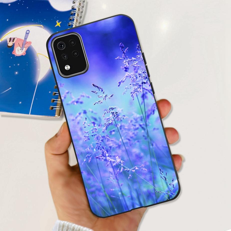 For LG K42 Case LM-K420 LMK420H Cute Fashion Painted Cover Soft Silicone Phone Case For LG K42 K 42 LGK42 Back Cover 6.6'' Coque