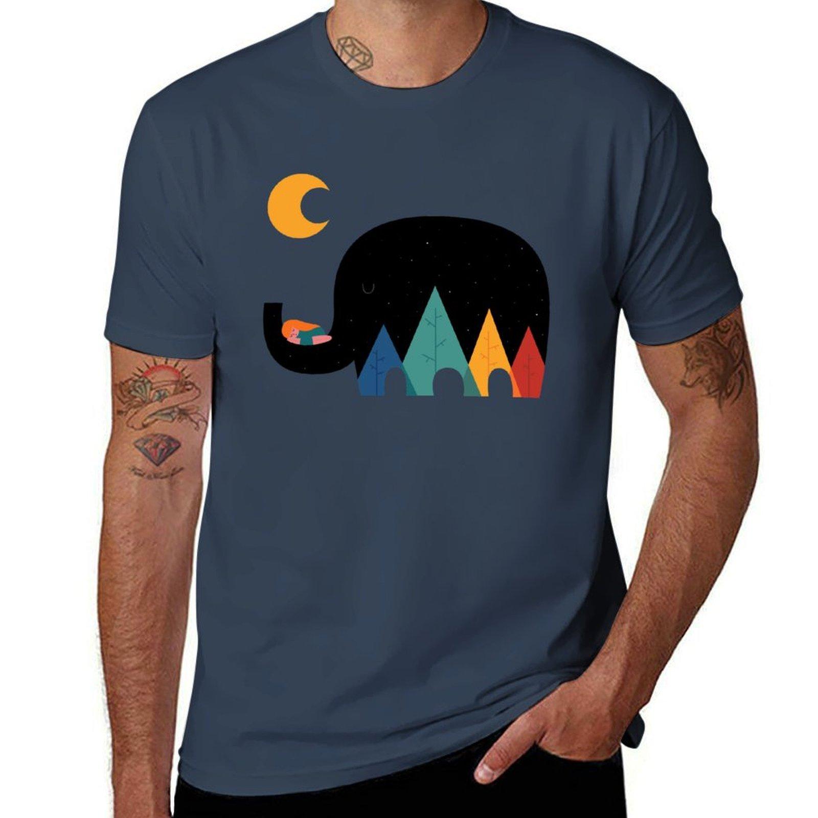 Dream In The Air Tshirt Basic All Season Solid Tshirt S
