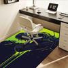 Charming Dinosaur Chair Mat Office Carpet for Home Decor, Sofa Rug Gift, Suitable for Bedroom, Living Room, Various Rooms
