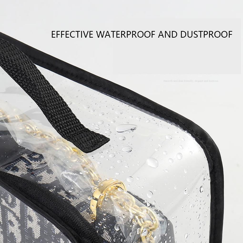 Storage Bag Transparent Wardrobe Dust-Proof Boxes Display Protective Casing Bags Organizer Clothing Hanging Cover