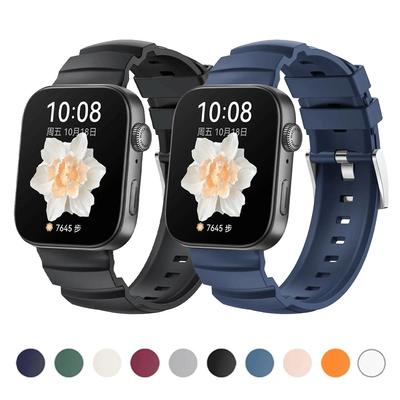 Silicone Sport Strap for Huawei Watch Fit 4 Pro Fit 4 Watch Bracelet Correa Replacement Watchband for Huawei Watch Fit 3 Band