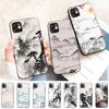 Chinese Style Ink Painting Phone Case for iPhone 11 12 13 Mini Pro Max 8 7 6 6S Plus X 5 S SE 2020 XR XS 10 Case