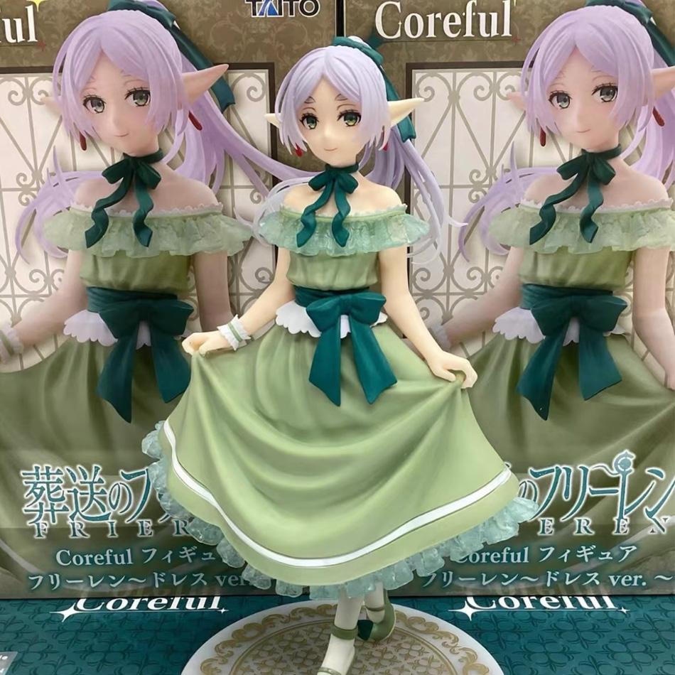 Op voorraad origineel Japans anime figuur Frieren Avondjurk ver actiefiguur verzamelmodel speelgoed