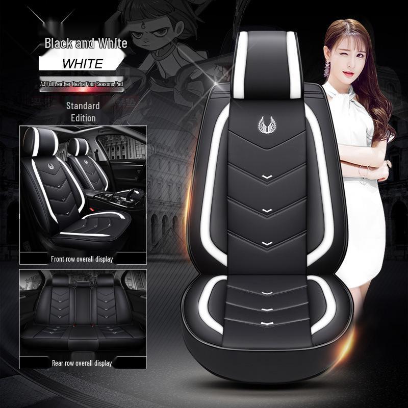 A3 Nezha Series Sporty Leather Car Seat Cushion - New Style Seat Cover Accessories