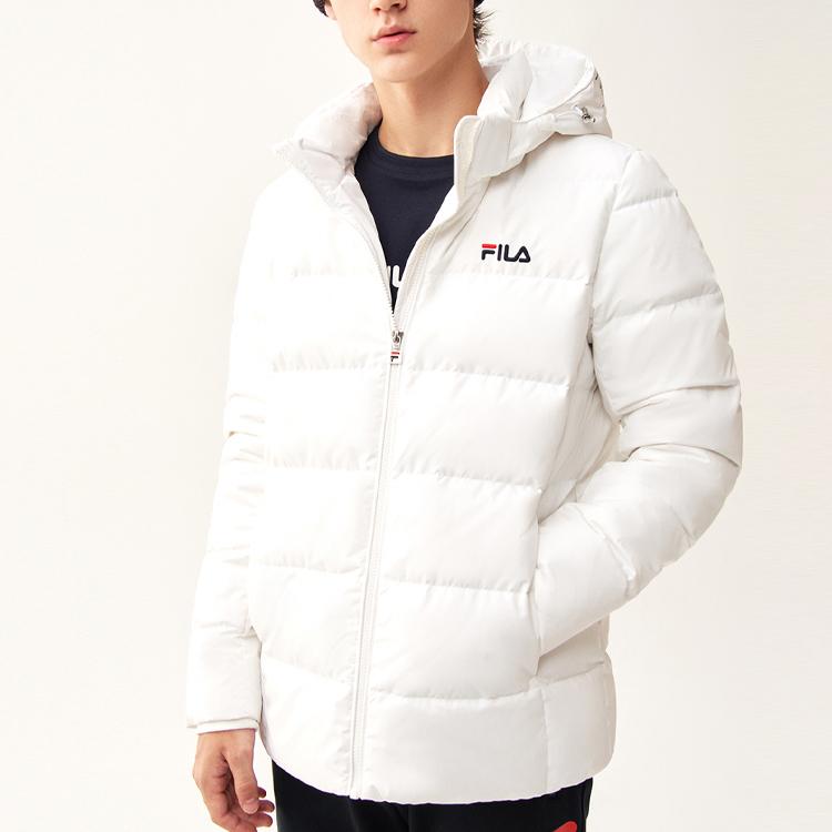 New FILA Down Jackets Men's White F61M048921FWT