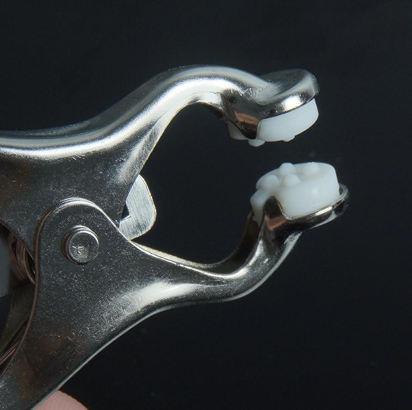 BDSM Toys Nipple Clamps,Metal Nipples Clips With Chain Extreme Grip Tip,Sex Toys for Couples,Adult Games, Bondage Restraints