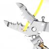 Multifunctional Electrician Wire Stripper Crimper Tool 10-22AWG Suitable for Peeling Networking Cabling Wire Stripper