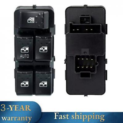 Power Door Window Control Switch Front Left for 2003-2007 Saturn Ion 2.2L L4