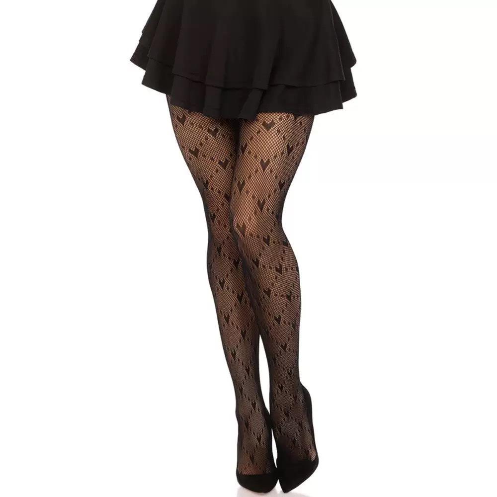 Spicy Y2K Cutout Lace Fishnet Stockings - Spring/Summer