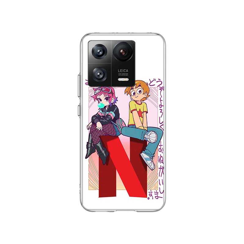 Scott Pilgrim Anime Phone Case For Xiaomi Poco F7 Ultra X7 X6 M8 M7 M6 M4 M3 Pro X4 Mi 15 15T 14 14T 12T 12S 10T Pro 12 11 Lite