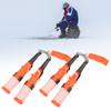 2pcs Fishing Safety Pick Outdoor Life Saving Dual Handheld Hammer with Safety Belt