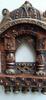 Handmade Wooden Jharokha: Rajasthani Mina Painted Wall Hanging