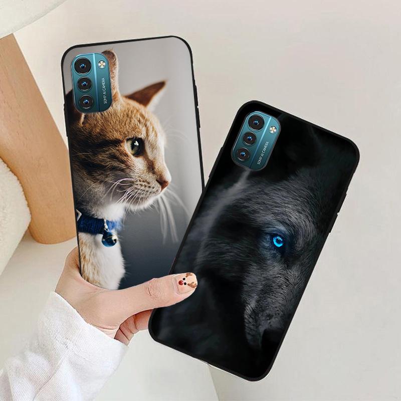 For Nokia G21 Phone Case astronaut Silicone Camera Protection Back Cover For Nokia G11 G 21 G21 Funda Coque