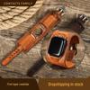 Handgefertigtes Echtes Leder Armband für Apple Watch Ultra - Unisex