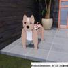 Garden Art Dog and Cat Flower Pot Set