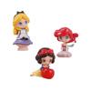 3Pcs/Set Kawaii Anime Figure Fairy Tale Princess Snow White Cinderella Vinyl Bell Ariel Action Figure Doll Model Toys Gift