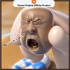 Xiaomi Lustiges Tee-Haustier Gähnende Person Avatar Plastik Hässliches Tee-Haustier Spritzspielzeug Junge Mädchen Stressabbau Spielzeug Teegeschirr Teetisch Dekoration