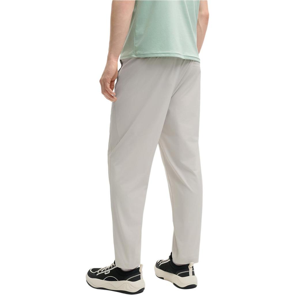 Fila Heritage Series Versatile Comfortable Simple Straight Leg Casual Pants Men Bottoms Volcanic-Lime F11M528805F-GY