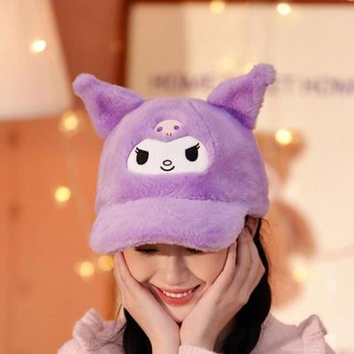 Kuromi Fluffy 3D Hat