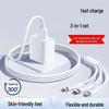66W Charger Set with 3-in-1 Fast Charging Cable, Compatible with Apple & Android Devices, 3C Certified