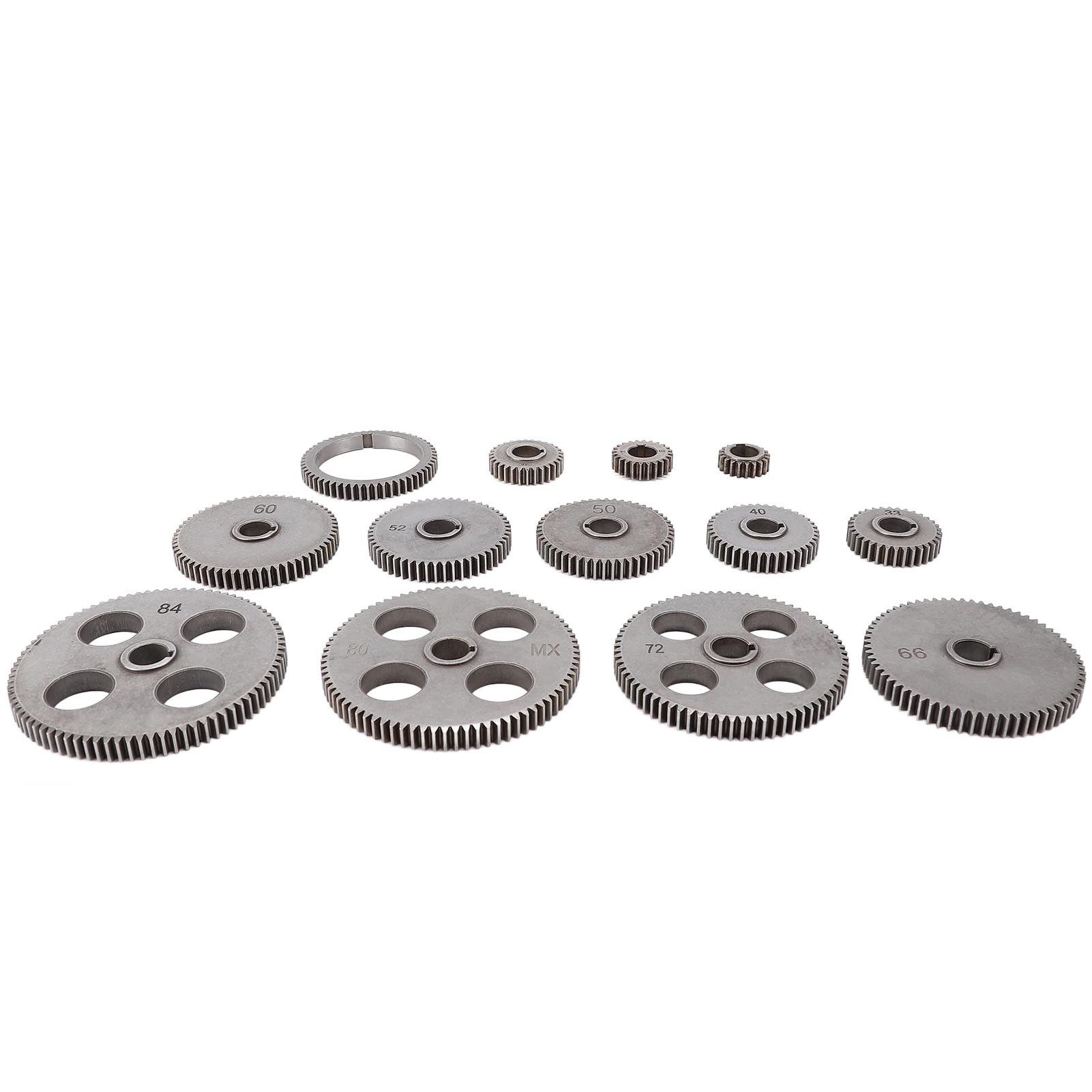 13 stuks   Draaibank Tandwielset, Hoge Snelheid Staal Draaibank Tandwiel Nauwkeurigheid Bewerking Tandwiel Kit Vervanging, HSS Tandwiel Kit voor MX 210 WM 210 8x16 220x400 220x600