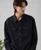 DRAW FIT Cavill Midnight Denim Shirt [Black]