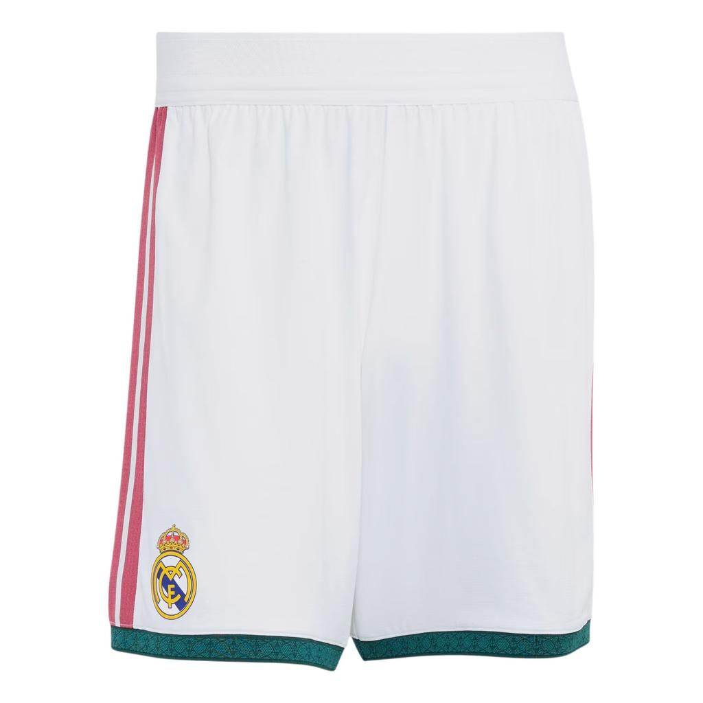 Adidas Real Madrid 26/27 Season Home Player Version Quick-Dry Stripe Football Shorts Men shorts JZ7208