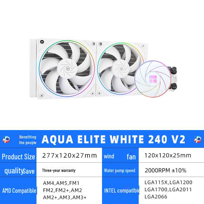 Thermalright AE240 AE360 V2 Black & White ARGB AIO Water Cooler