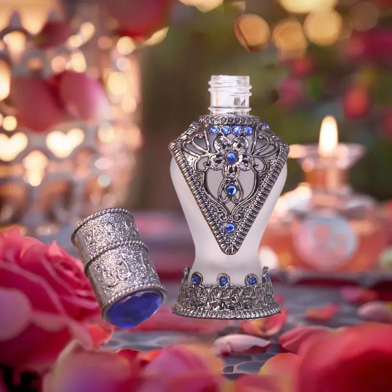 8ml Arabische Stijl Verouderd Metaal Arabische Stijl Etherische Olie Flesjes Navulbare Parfumflesjes Decoratie Cadeaus